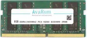 Avarum RAM equal to 8GB Single DDR4 2400 MT/s (PC4-19200) SR x8 SODIMM 260-Pin for Mac - CT8G4S24AM