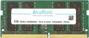 Avarum RAM equal to 8GB 260-Pin DDR4 SO-DIMM DDR4 2666 (PC4 21300) Notebook Memory Model CT8G4SFS8266