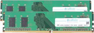 Avarum RAM equal to 16GB (4 x 4GB) DDR4 2400MHz DRAM (Desktop Memory) CL17 1.2V SR DIMM (288-pin) CT4K4G4DFS824A