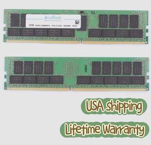 AVARUM RAM 64GB 2x32GB DDR4-2666 PC4-21300 2Rx4 ECC Registered Memory