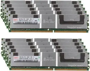 Hynix 40GB (10X4GB) DDR2-667MHZ PC2-5300F 2RX4 ECC FB-DIMM Server Memory RAM