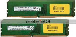 Hynix 32GB (8x4GB) 1Rx16 PC4-19200 DDR4 2400 PC4-2400T 288 PIN UDIMM Memory CL17