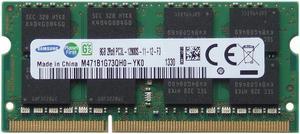 SAMSUNG M471B1G73Qh0-Yk0 8Gb (1X8Gb) Pc312800 Ddr31600Mhz Dual Rank Non Ecc Unbuffered Cl11 Sodimm Memory Module-M471B1G73Qh0-Yk0