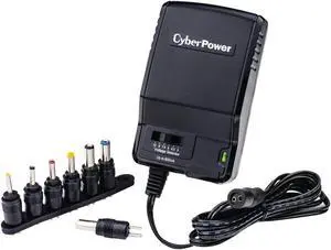 CyberPower CPUAC600 Black Universal Power Adapters
