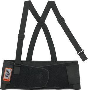 Ergodyne ProFlex Economy Elastic Back Support - Strap Mount - Black
