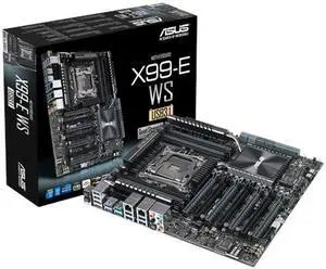 ASUS X99-E WS/USB 3.1 Class-A Intel X99 EATX LGA2011v3 Workstation Motherboard