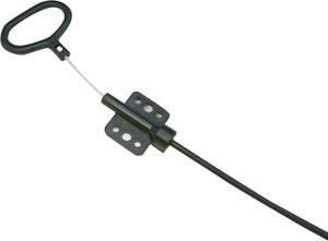 D Ring Recliner Handle and Cable 32 1/2" Length, 3" Exposed Wire S Tip
