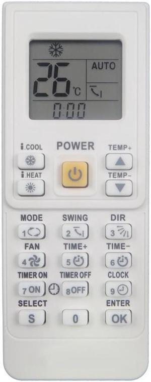 Replacement Remote Control for Haier HSU12XCA HSU12XH7W HSU18VC7G HSU-22CB13 HSU22VCA HSU24VC7G HSUC09XHC HSUQM09R Room AC Air Conditioner