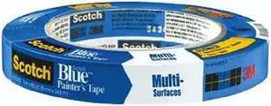 3M 03680/06817 Scotch Blue Tape 2090 Multi-Surfaces, 3/4 in x 60 yd, 4-Pack