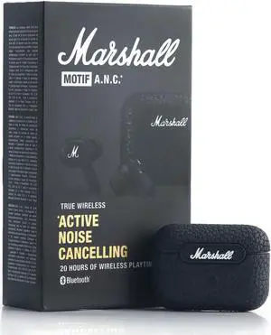 Marshall Motif A.N.C True Wireless Noise Canceling Headphones - Black Marshall Motif A.N.C True Wireless Noise Canceling Headphones - Black