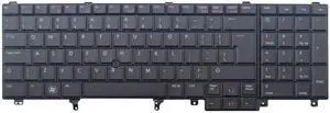 New Replacement Laptop Backlit Keyboard with pointer for Dell Latitude E5520 E5530 E6520 E6530 E6540 PK130FH1B00 NSK-DW0BC HG3G3 0HG3G3 PK130FH1B00 NSK-DW0BC HG3G3 , US layout Black color