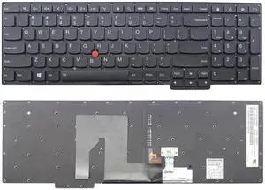 New Replacement Laptop Backlit Keyboard for Lenovo IBM ThinkPad S5-S531 PN: 0C44876 SG-60600-XUA SN5326CBL GNBL-USE, US layout black color No Frame