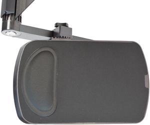 WorkEZ Mouse Pad: Ambidextrous, Adjustable, Removable Tilting, Aluminum Mouse Pad Platform for WorkEZ Ergonomic Laptop Stand, Lap Desk, Standing Desk