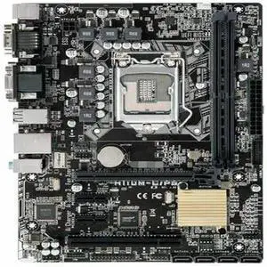 for H110M-C D3 Motherboard H110 LGA 1151 Support i5-7600 i5-6600 i3-6300 CPU DDR3 32GB PCI-E 3.0 Micro ATX