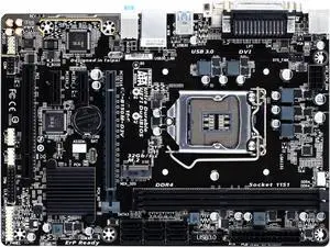 Computer Motherboards Fit forGigabyte B150M D3V Desktop GA-B150M-D3V DDR4 Motherboard B150M B150 Socket LGA 1151 USB3.0 Motherboard