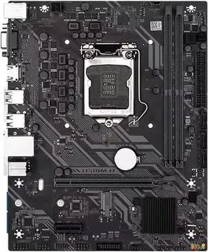 H510M-H Motherboard M-ATX LGA 1200 Socket Support 10th 11th Generation Core CPU DDR4 SATA3.0 M.2 PCI-E 4.0