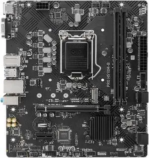 H510M-B Motherboard Support i9-11900KF 11900F i7-11700KF i5-11400F 10400F i3-10100F CPU LGA1200 2xDDR4 M.2