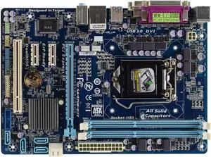 Computer Motherboards Fit forGIGABYTE GA-B75M-D3V Desktop Motherboard Socket LGA 1155 DDR3 16GB B75 PCI-E 3.0 USB3.0 Corei3i5i7 CPUs Micro ATX