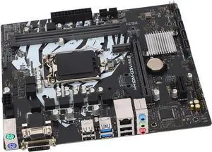 Desktop Computer Motherboard, M ATX DDR4 Double Channel PCI E Slot USB 3.2 Interface with 10th Gen Core Processor for H410M D3V / M.2 Motherboard