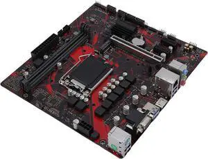 EX B460M V5 Motherboard, LGA 1200 10th Gen for Core, for Pentium, for Celeron, DDR4 Motherboard with Realtek LAN and Sound Chip, 64GB Memory Capacity, M ATX