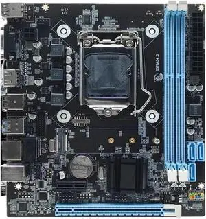 H81M Gaming Motherboard Dual Channel DDR3 M.2 NVME PCIEx16 HDMI VGA Interface LGA 1150 Supports Int-el Core 4th Gen CPU