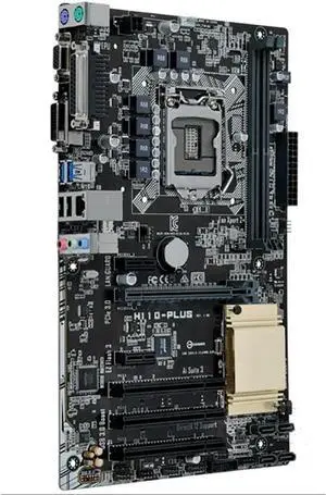 Generic for H110-PLUS Desktopr Motherboard for H110 LGA1151 32GB DDR4 2133 MHz USB 3.0, 6924023171667