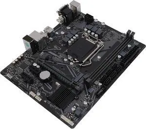 Yoidesu B460M D2V Motherboard, for LGA 1200 PCI E 3.0 Computer Motherboard M ATX DDR4x2 DIMM DVI and VGA Outputs Multi Phase Power Supply Mainboard 64GB