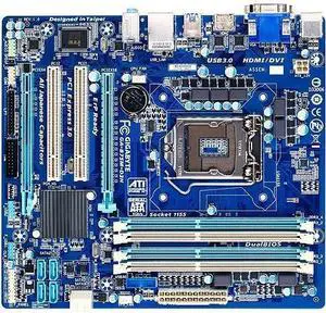 forGigabyte Ultra Durable 4 Classic GA-B75M-D3H Desktop Motherboard