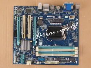Fit forGigabyte GA-B75M-D3H motherboard Socket 1155 DDR3 forIntel B75 Express 100% working