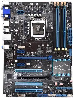 Fit forASUS P8B75-V Desktop Motherboard forIntel B75 Socket LGA 1155 I3 I5 I7 DDR3 32G SATA3 USB3.0 Computer Motherboards