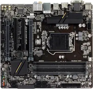 Fit forGigabyte GA-B150M-D3H Motherboard B150M-D3H B150 Socket LGA 1151 DDR4 USB3.0 SATA3 PCI-E3.0 Computer Motherboards