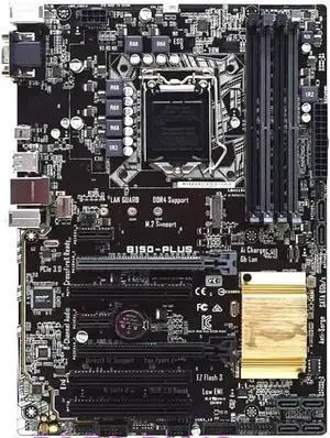 for B150-PLUS Motherboard 64GB LGA 1151 DDR4 ATX B150 VGA+DVI Mainboard