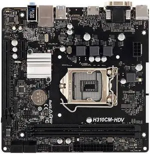H310CM-HDV for Desktop Motherboard Testeded