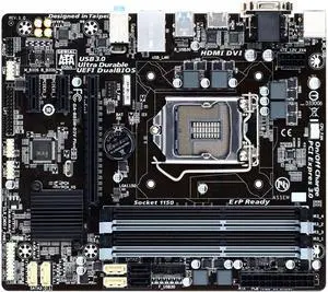 Pc Motherboard Fit forGigabyte GA-B85M-D3V Plus Desktop Motherboard DDR3 LGA 1150 B85 Support 4th Generation Core CPUs Placa-mãe