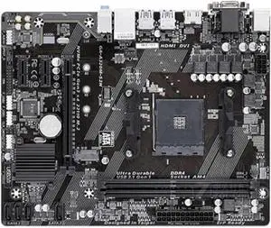 GA-A320M-S2H Motherboard Socket AM4 DDR4 USB3.0 SATA3.0 VGA+DVI+HDMI Test