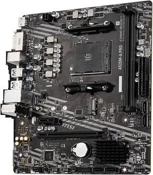 A520M-A PRO Motherboard Support Ryzen CPU R3 R5 R7 5000 & 3000 Series Mainboard AM4 M.2 NVME Dual Channel DDR4