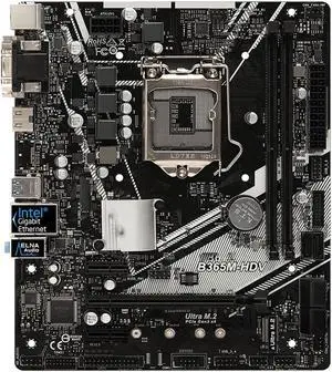 Computer Motherboards Fit forASRock B365M-HDV Desktop forIntel B365 B365M DDR4 Motherboard LGA 1151 I7/i5/i3 USB3.0 SATA3