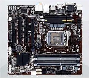 Computer MotherboardFit forGigabyte GA-B85M-D3H Motherboard B85M-HD3 Socket LGA1150 DDR3 forIntel B85 B85M 32GB VGA DVI HDMI Desktop Computer MainboarDesktop Mainboard