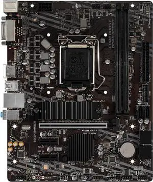 Motherboard Fit forMSI B460M Bomber forIntel B460 LGA 1200 with I/O Back Plate Shield