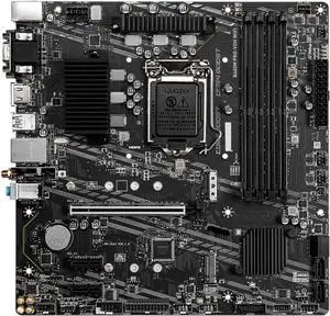 Motherboard Fit forMSI B460M PRO-VDH WiFi forIntel B460 LGA 1200 with I/O Back Plate Shield
