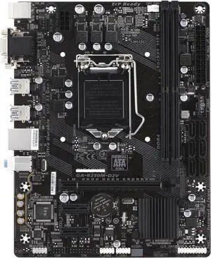 Motherboard Fit for GA-B250M-D2V forIntel B260 LGA 1151 with I/O Back Plate Shield