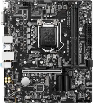 Motherboard Fit forMSI H510M Bomber forIntel H510 LGA 1200 with I/O Back Plate Shield