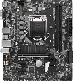 Motherboard Fit forMSI B560M Bomber forIntel B560 LGA 1200 with I/O Back Plate Shield