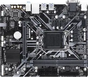 Motherboard Fit forGigabyte B365M D2V for 8/9th Gen forIntel LGA 1151 with I/O Back Plate Shield