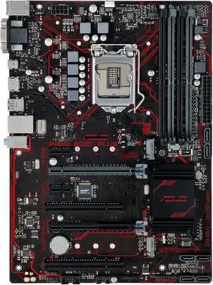 Motherboard Fit forASUS Prime B250-PLUS forIntel LGA 1151 with I/O Back Plate Shield