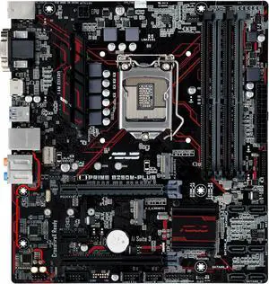 Motherboard Fit forASUS Prime B250M-PLUS forIntel LGA 1151 with I/O Back Plate Shield