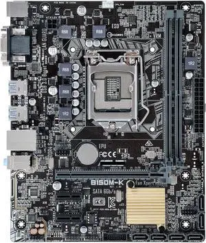Motherboard Fit forASUS B150M-K forIntel LGA 1151 with I/O Back Plate Shield