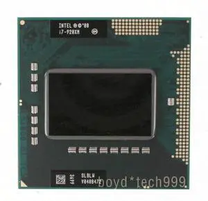 Fit forIntel Core i7-920XM Ii 920XM Quad-Core CPU Processor 2 GHz 2.5 GT/s Socket G1