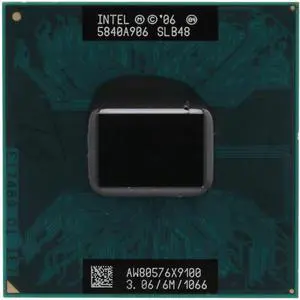 Fit forIntel Core 2 Extreme X9100 3.06GHz 1066MHz SLB48 Socket P PGA478 CPU Processor