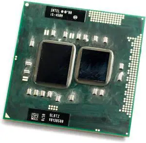 Fit forIntel Core i5 450M CPU Dual-Core 3M 2.4 GHz SLBTZ 4 T Laptop PGA988 Processor
